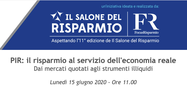 PIR: il risparmio al servizio dell'economia reale